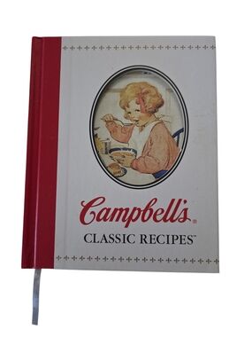 Campbell's Classic Recipes Cookbook - White & Red